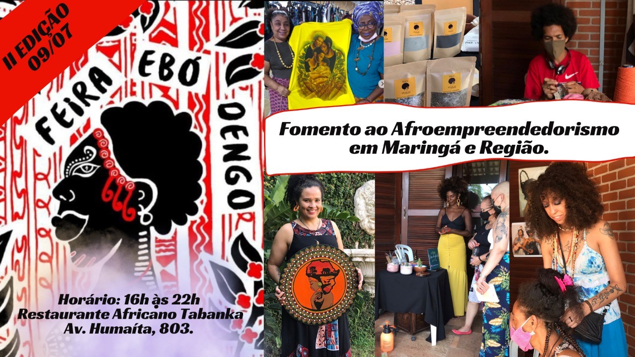 II Edição da Feira de Afroempreendedores de Maringá será nesse sábado (9)