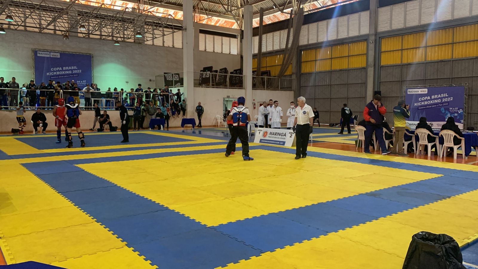 Mais de 800 atletas participam da Copa do Brasil de Kickboxing em Maringá