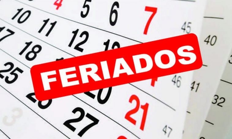 Mais de dez feriados caem em dias úteis