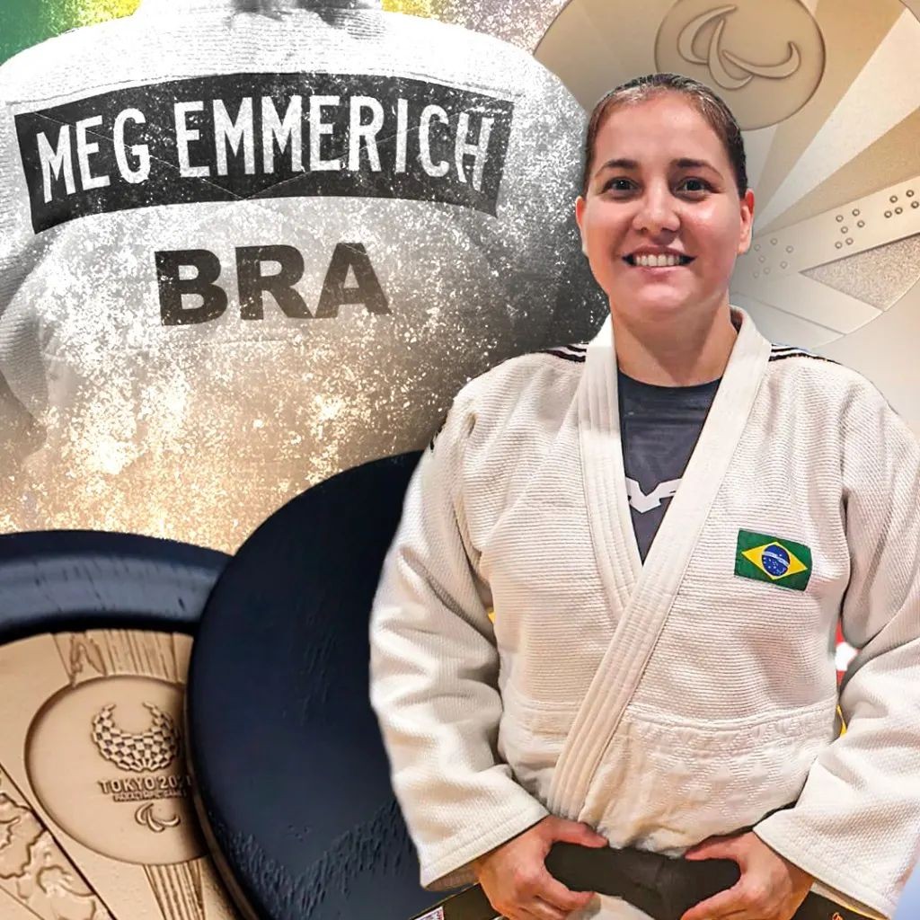 Medalhista olímpica, Meg Emmerich, de Maringá, vai disputar mundial de judô paralímpico