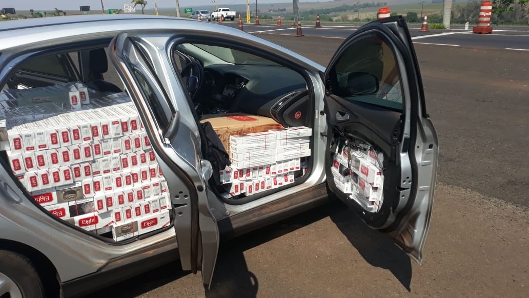 12,5 mil maços de cigarros são apreendidos na PR-317 em Floresta