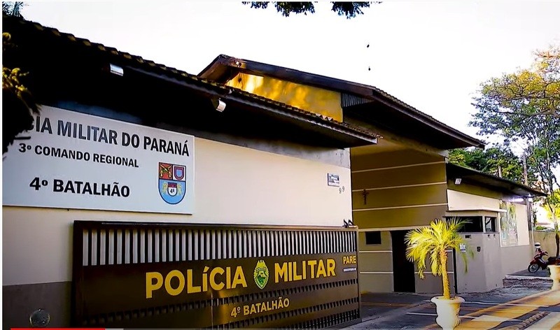 Homem bate no portão da Polícia Militar em Maringá e pede para ser preso