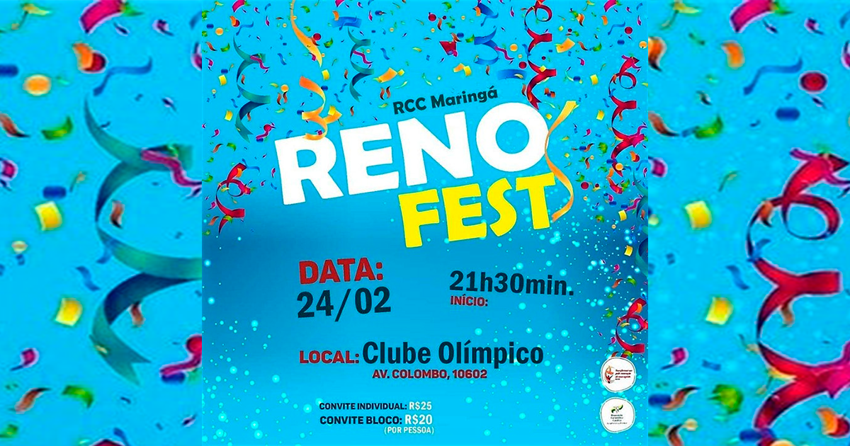 Carnaval da Renovação Católica será na segunda-feira (24), no Clube Olímpico