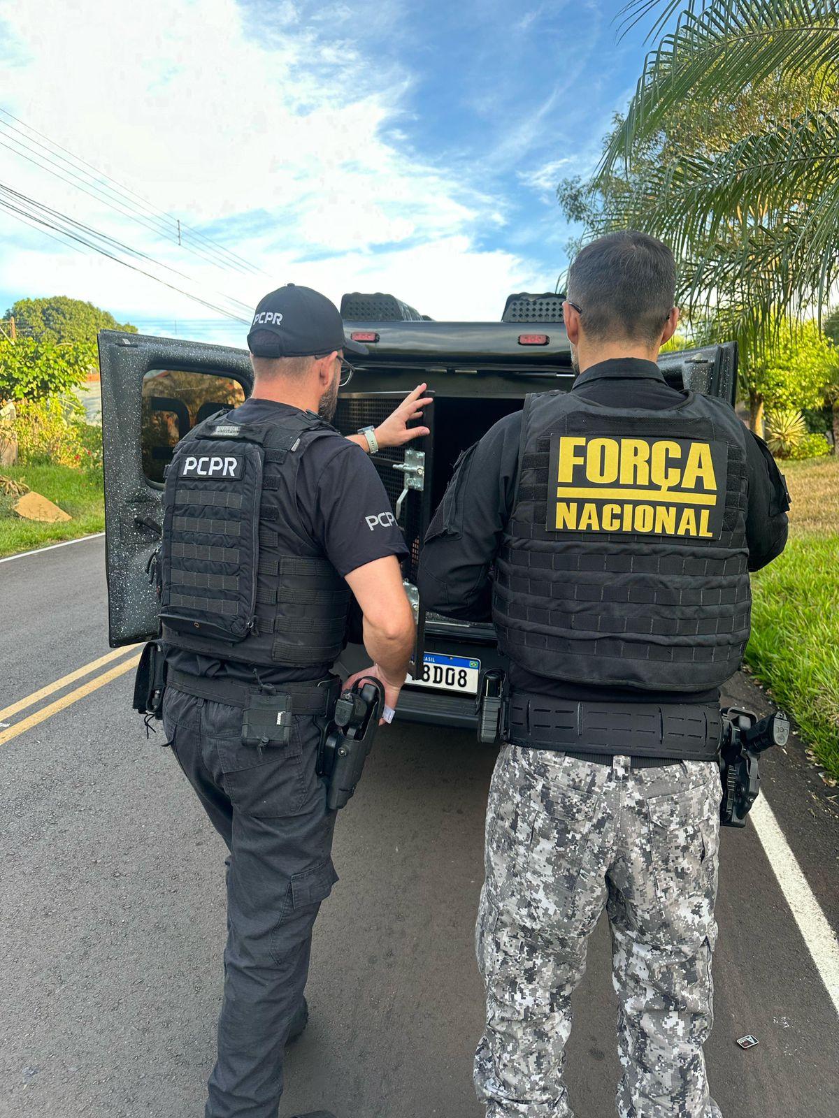 Com apoio da Força Nacional, PC cumpre mandados de busca em Peróla