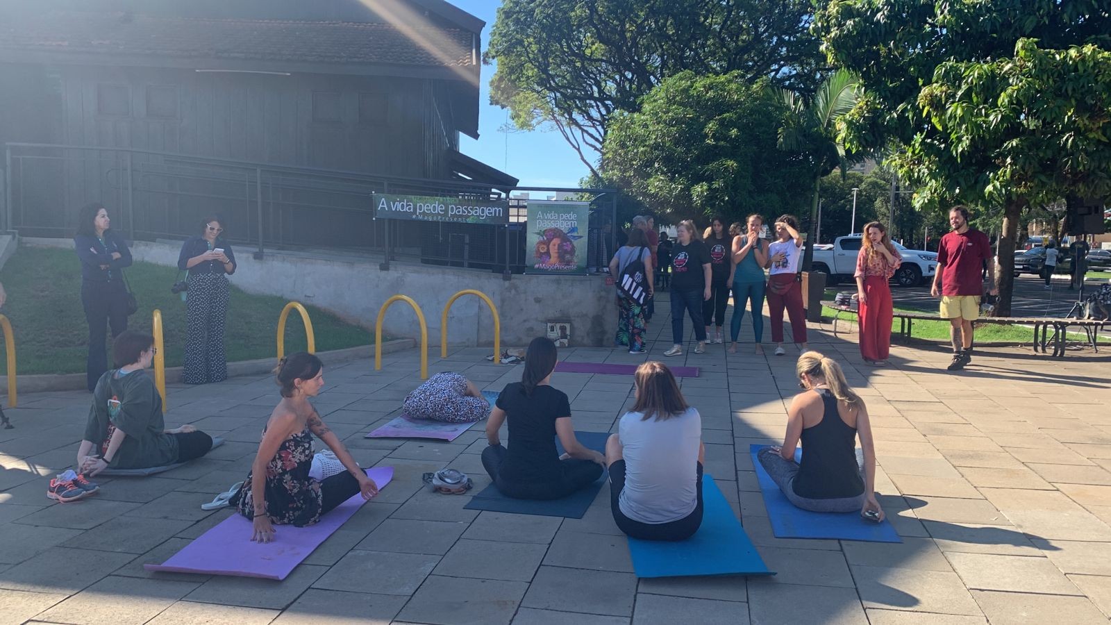 Ato artístico em Maringá marca “3 anos sem Magó”