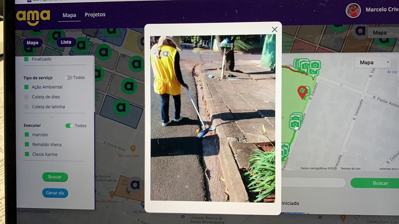 Empresa faz teste em Maringá unindo tecnologia e meio ambiente