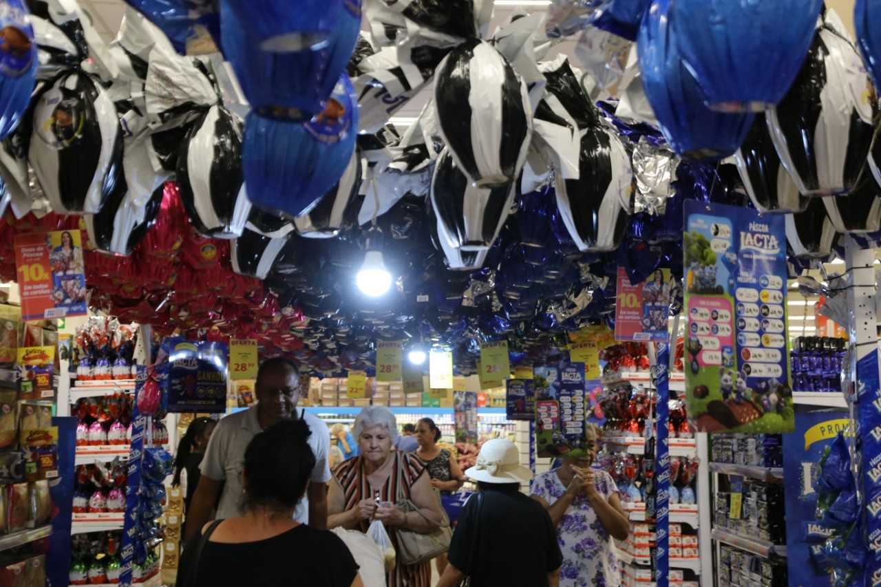 Em Maringá, variação de preço de ovos de chocolate chega a 50%