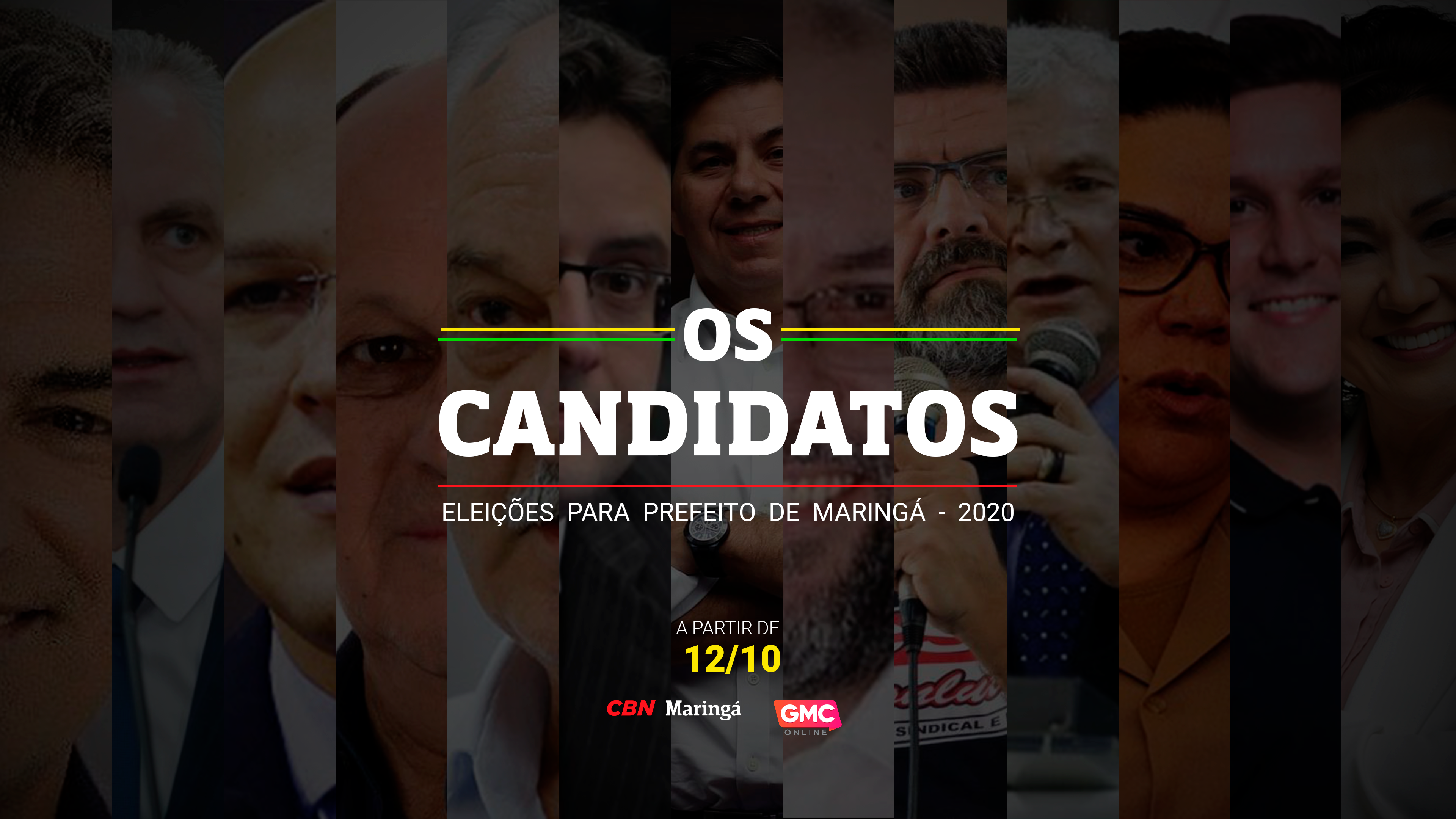 CBN e GMC Online vão lançar websérie sobre os candidatos a prefeito