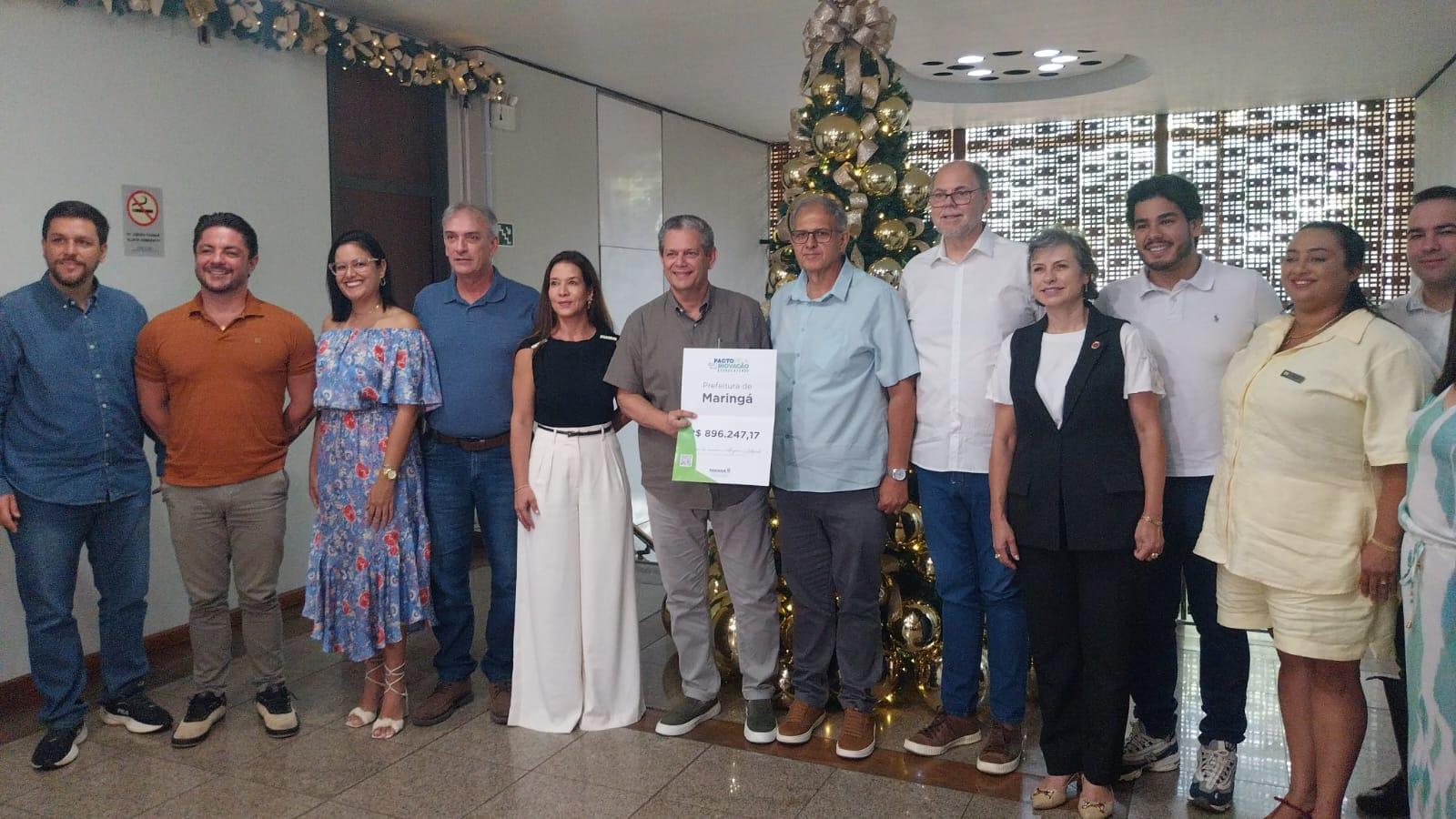 Maringá recebe quase R$ 900 mil para investimentos em inovação
