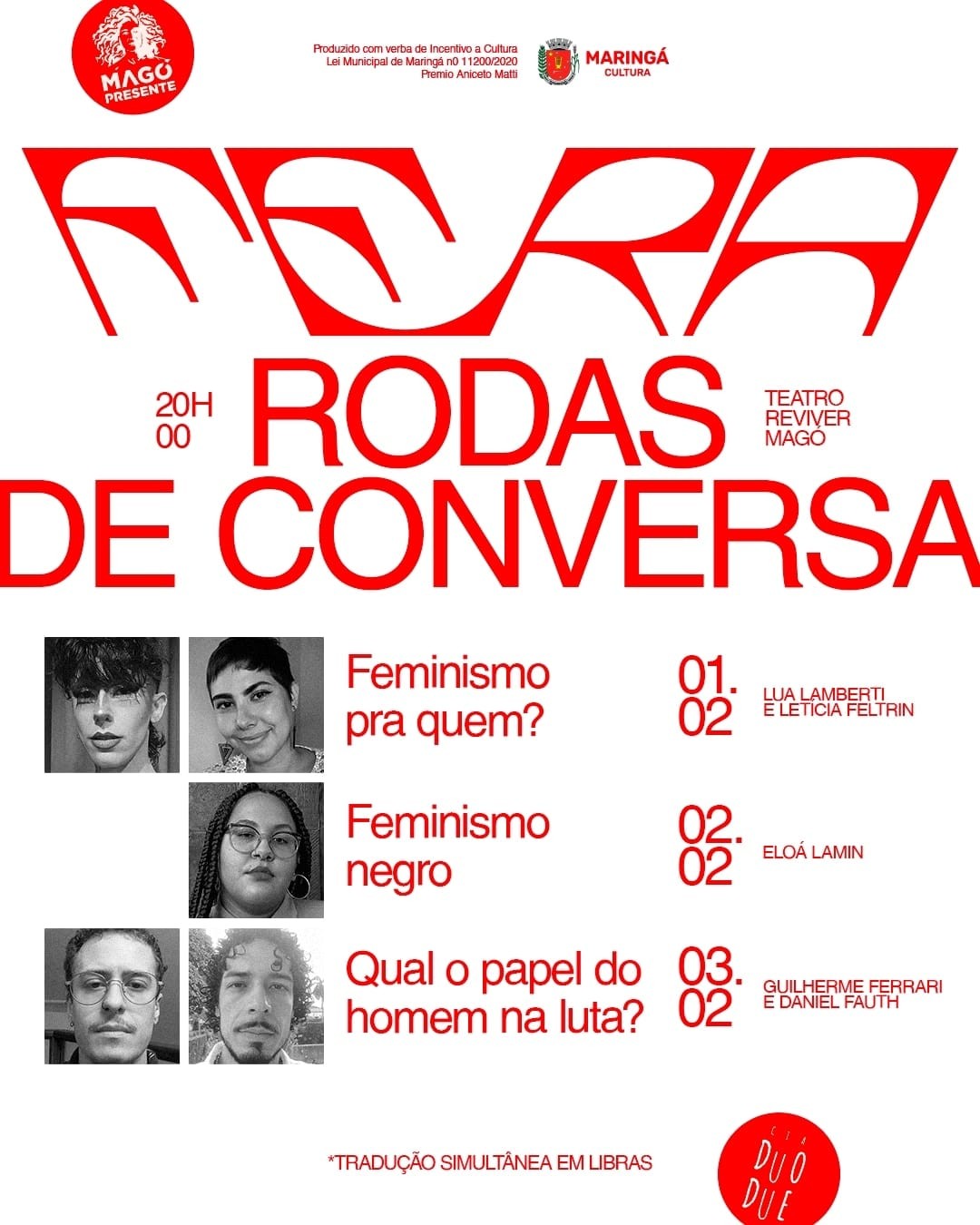 Rodas de conversa vão debater violência de gênero em Maringá