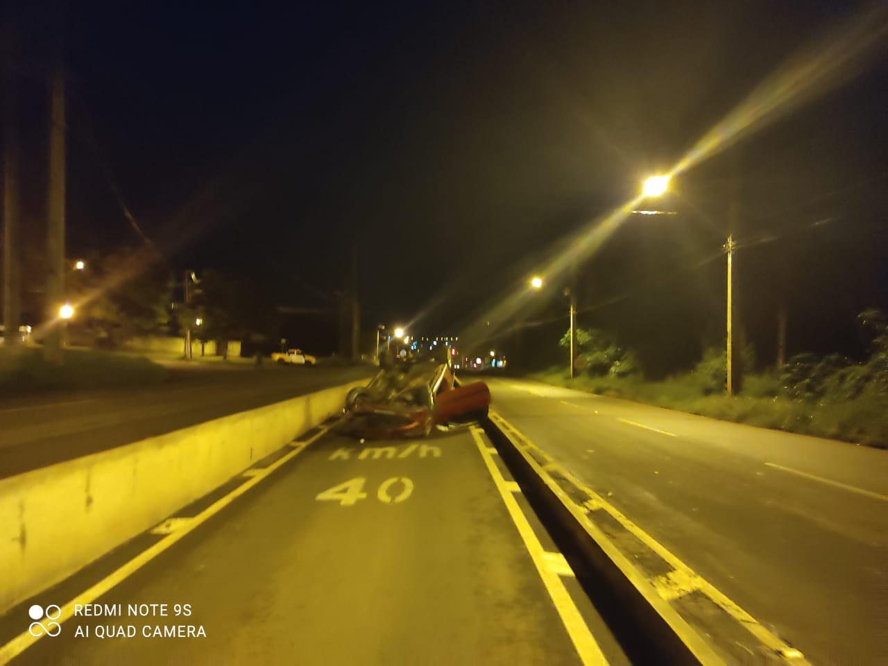 Motorista embriagado se envolve em acidente na PRc-487