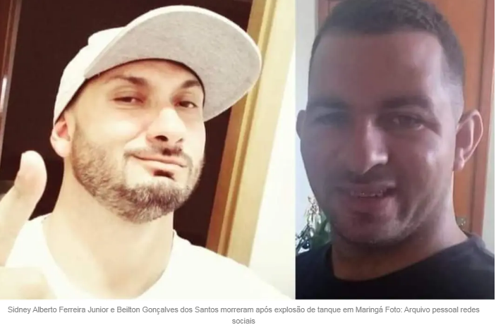 Identificados os dois trabalhadores que morreram em explosão de tanque