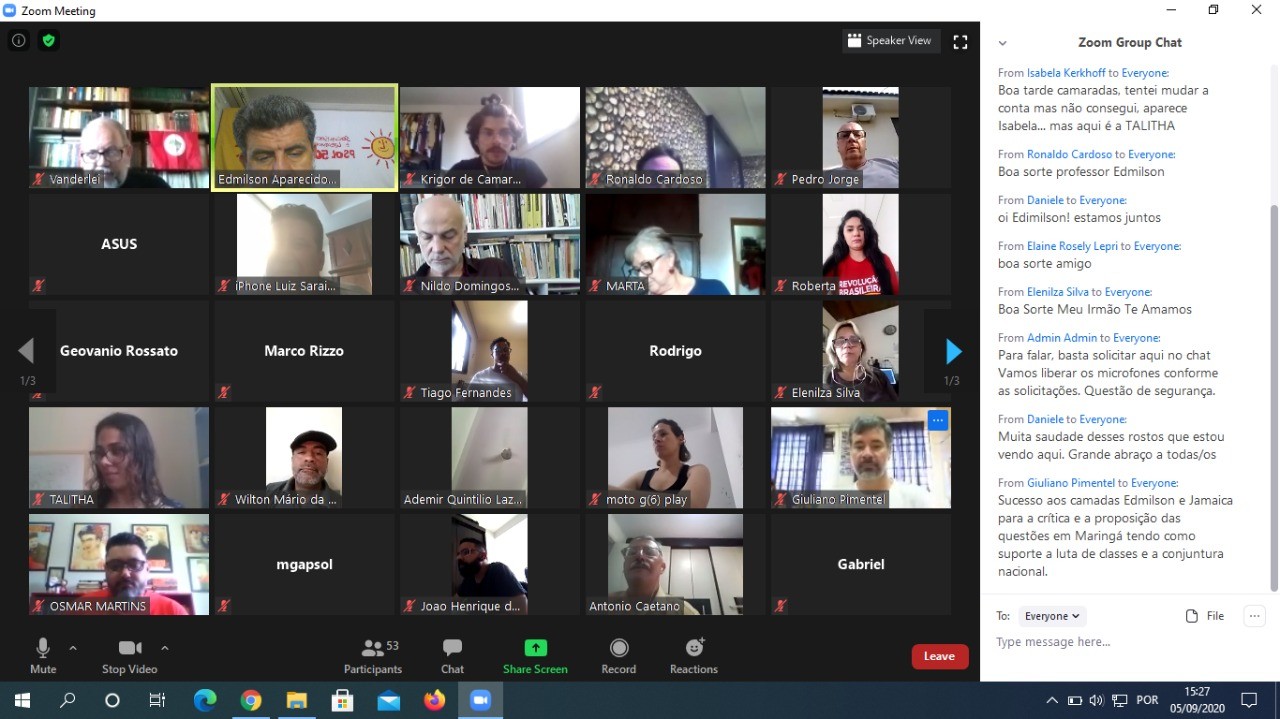 Edmilson Silva é o candidato do PSOL à Prefeitura de Maringá