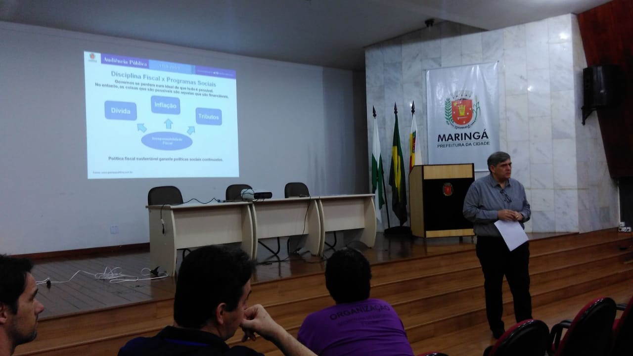 Orçamento de Maringá para 2019 deve ficar em 1,7 bilhão de reais