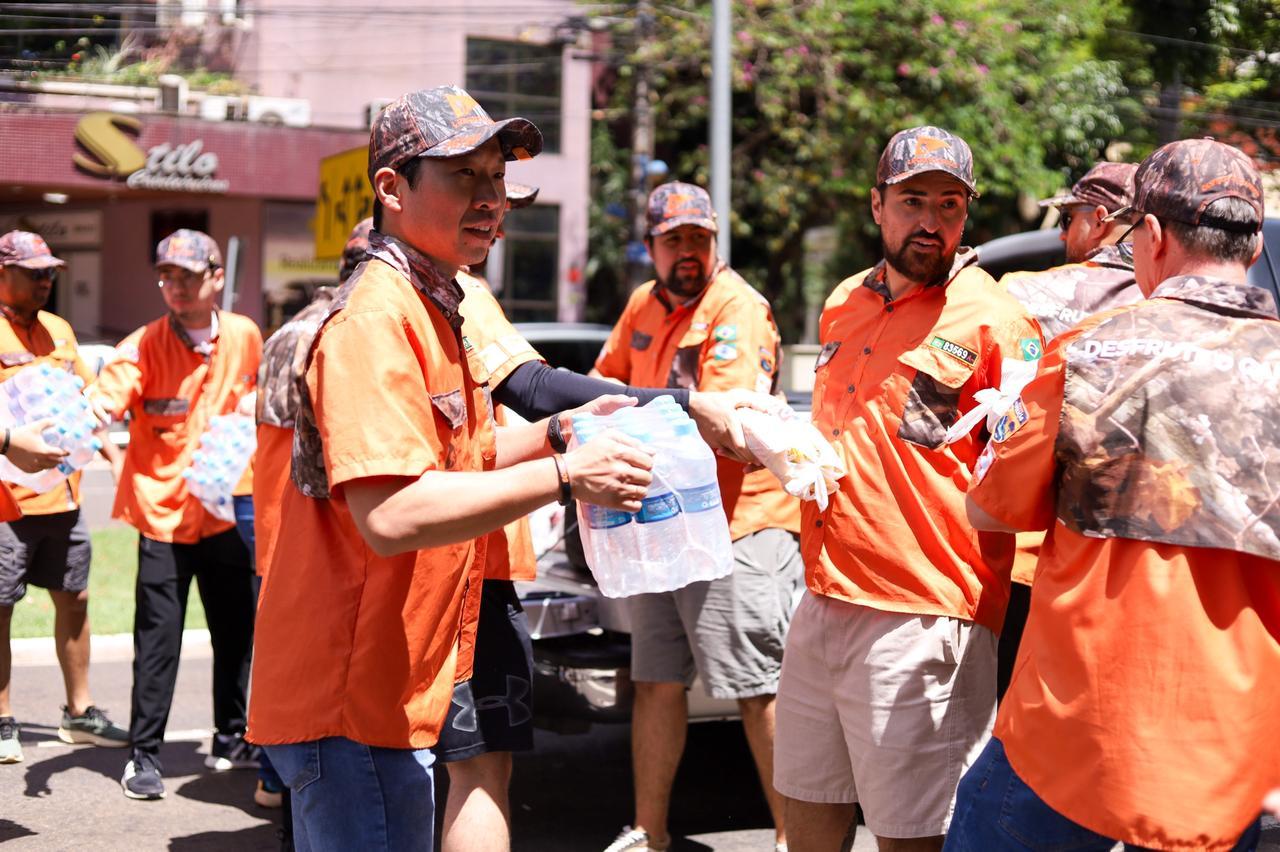Ação arrecada quatro toneladas de alimentos, entre outros itens