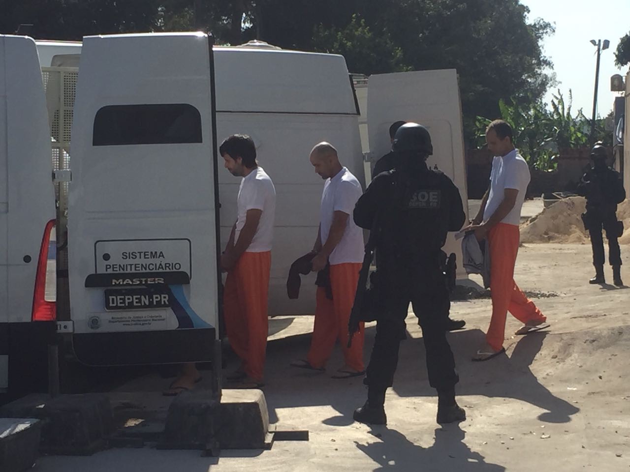 Começa a transferência de 90 presos da 9ª SDP em Maringá