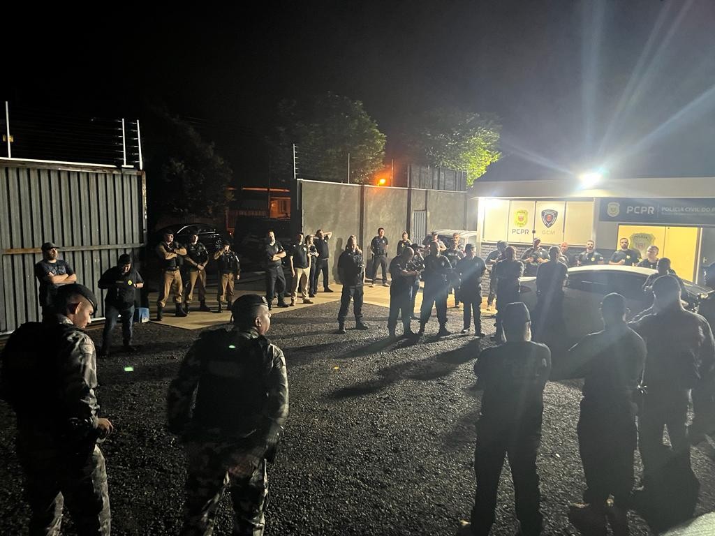 Operação contra o tráfico de drogas mobiliza 60 policiais em Maringá