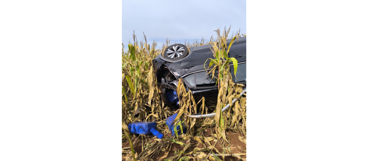 Suspeito morre em confronto com a polícia em lavoura de milho