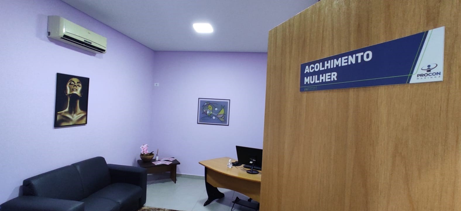 Procon conta com sala para atender vítimas de violência