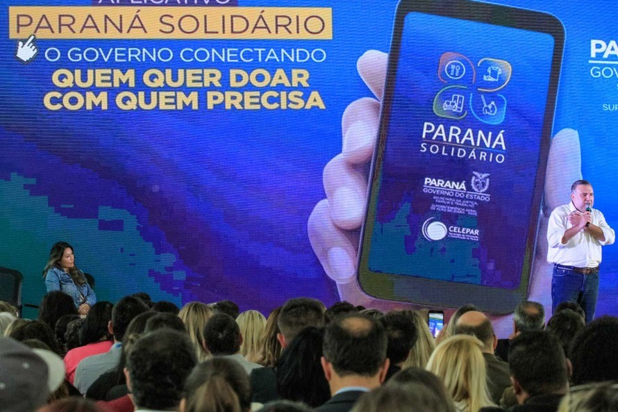 134 mil famílias vão ser beneficiadas pelo Paraná Solidário