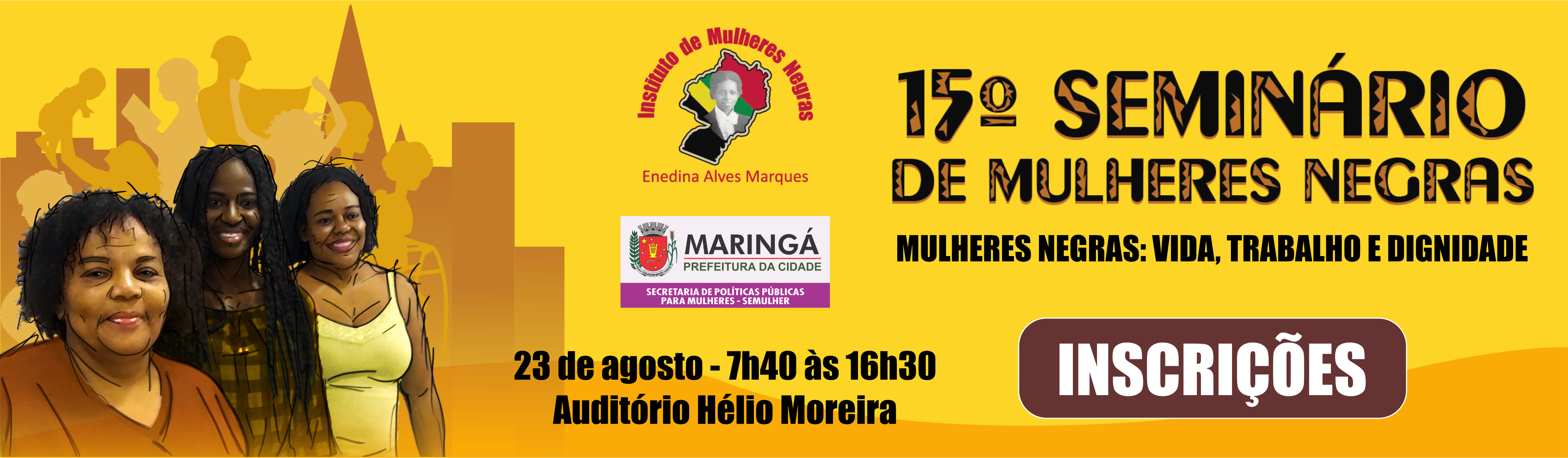 Seminário de Mulheres Negras está com inscrições abertas