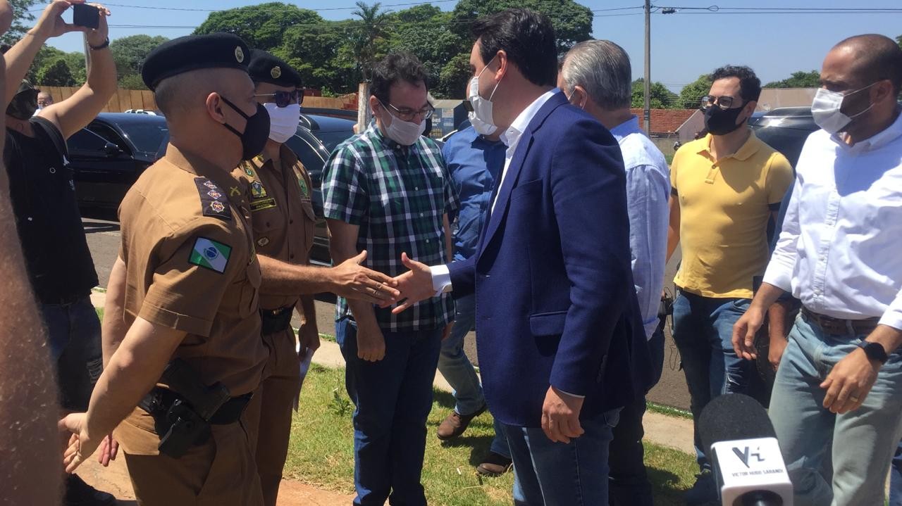 Em Maringá, governador fala sobre o lançamento de 200 escolas cívico-militares