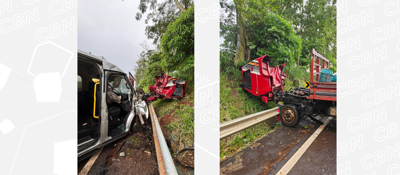 Uma pessoa morre e cinco ficam feridas em acidente na PR-082