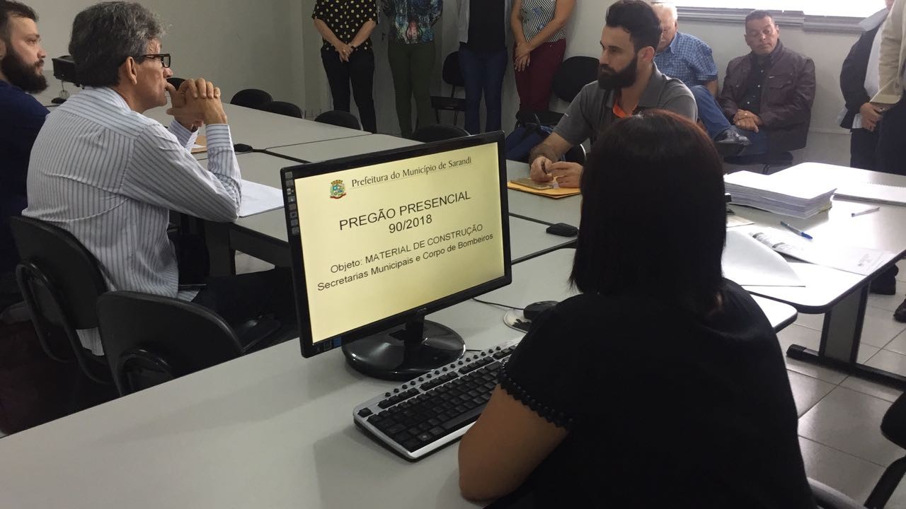 Nova sala de licitações terá transmissão ao vivo