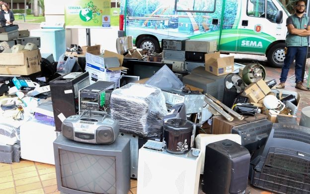 Maringá terá dois pontos de sucatas eletrônicas no próximo domingo (22)