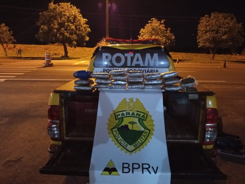 PRE apreende 11 quilos de maconha