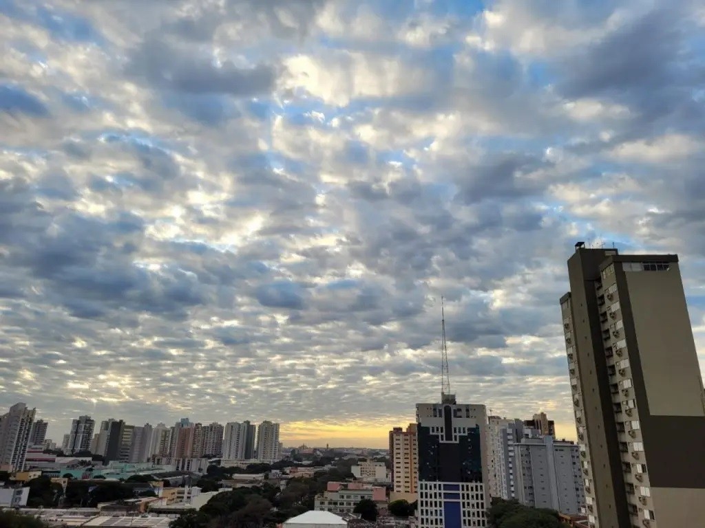 Instabilidade toma conta do tempo em Maringá nesta sexta-feira (7)