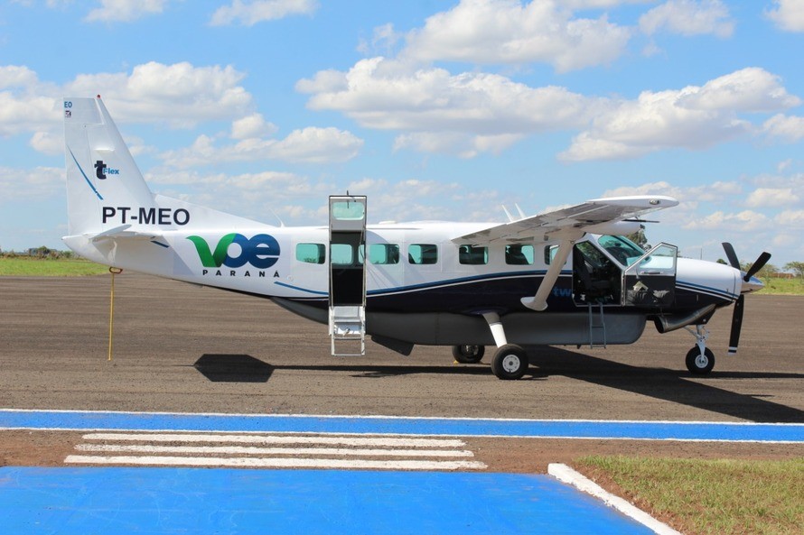 Cianorte e Paranavaí passam a ter voos semanais para Curitiba