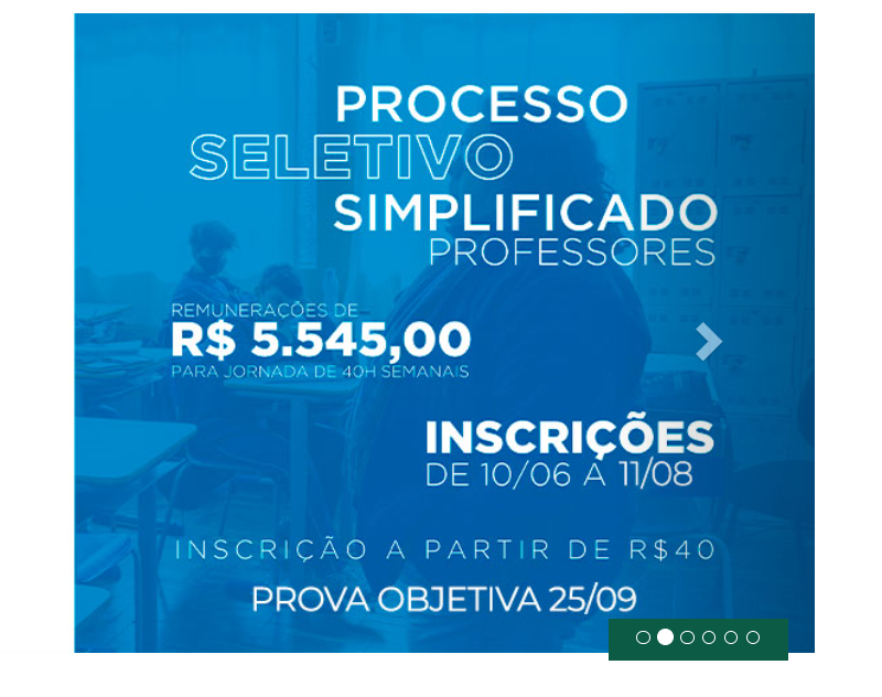 Inscrição para seleção de professores e pedagogos termina nessa quinta-feira (11)