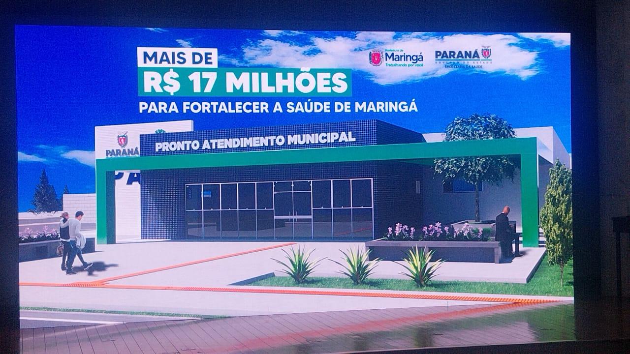 Estado repassa mais de R$  17 milhões para a saúde em Maringá