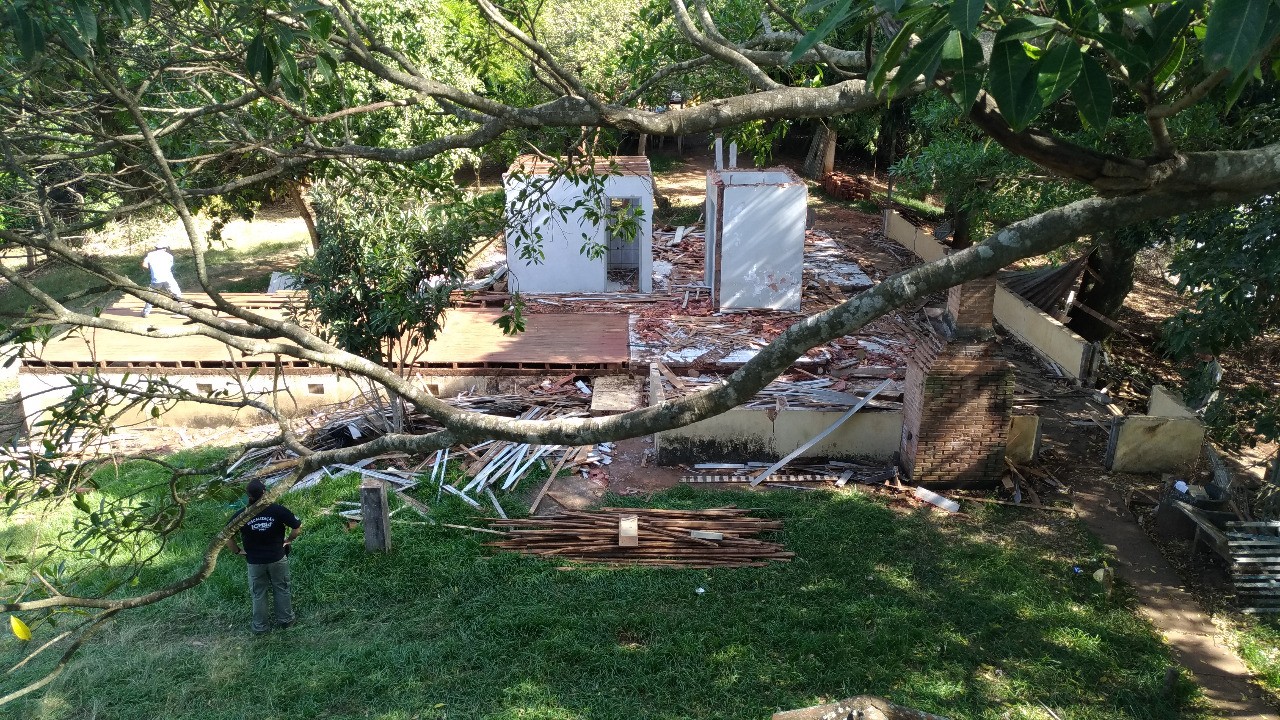 270 casas em Ilha Grande e às margens do Rio Paraná  foram demolidas desde 2014