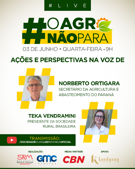 #OAgroNãoPara discute o momento atual e perspectivas para o setor do agronegócio