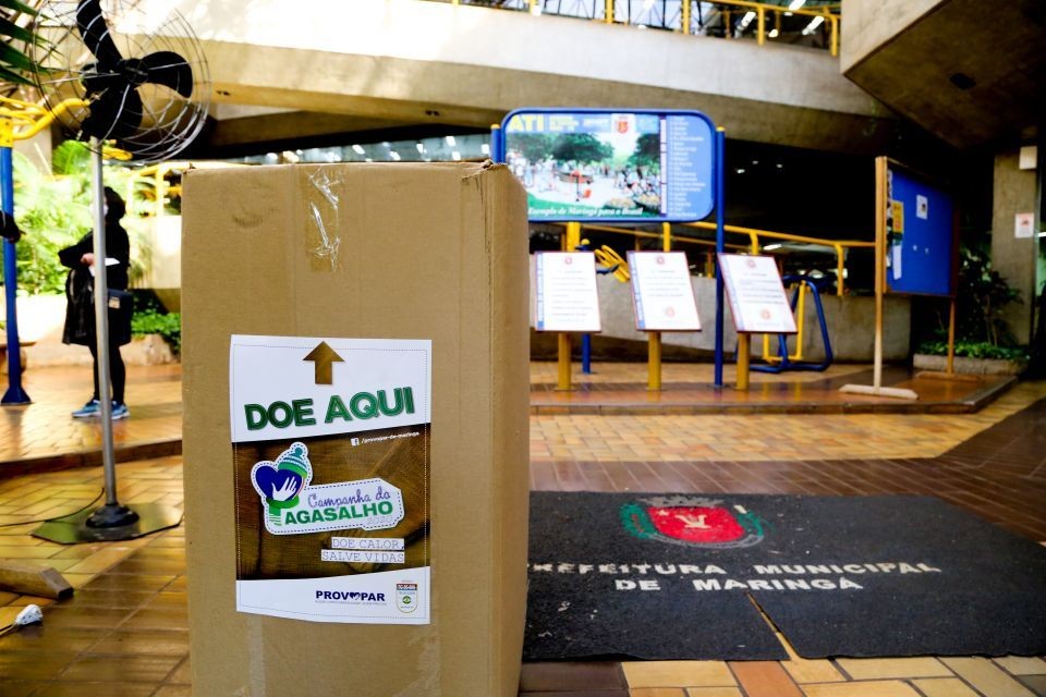 Com queda na temperatura, campanha do agasalho é intensificada