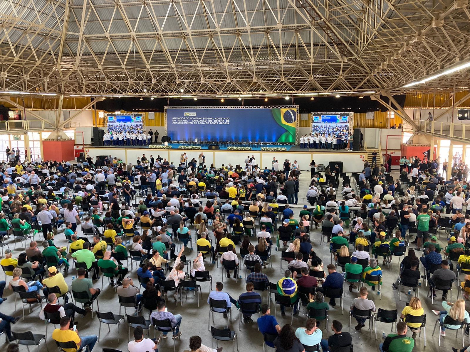 Presidente Jair Bolsonaro é esperado para evento em Ponta Grossa