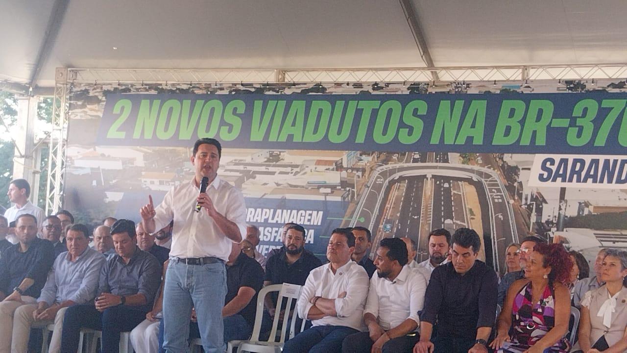 Governador inaugura novos viadutos de Sarandi