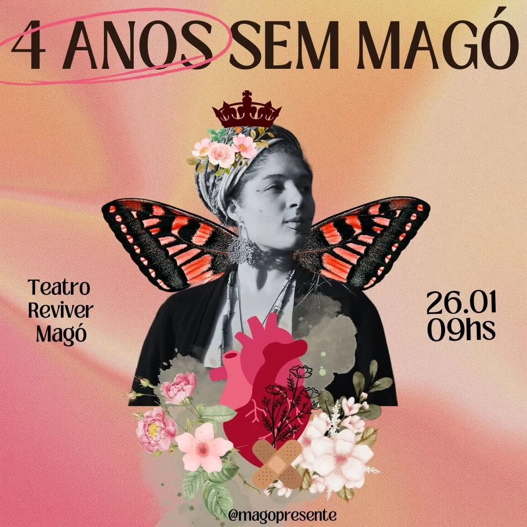 Ato marca quatro anos do assassinato da bailarina Magó