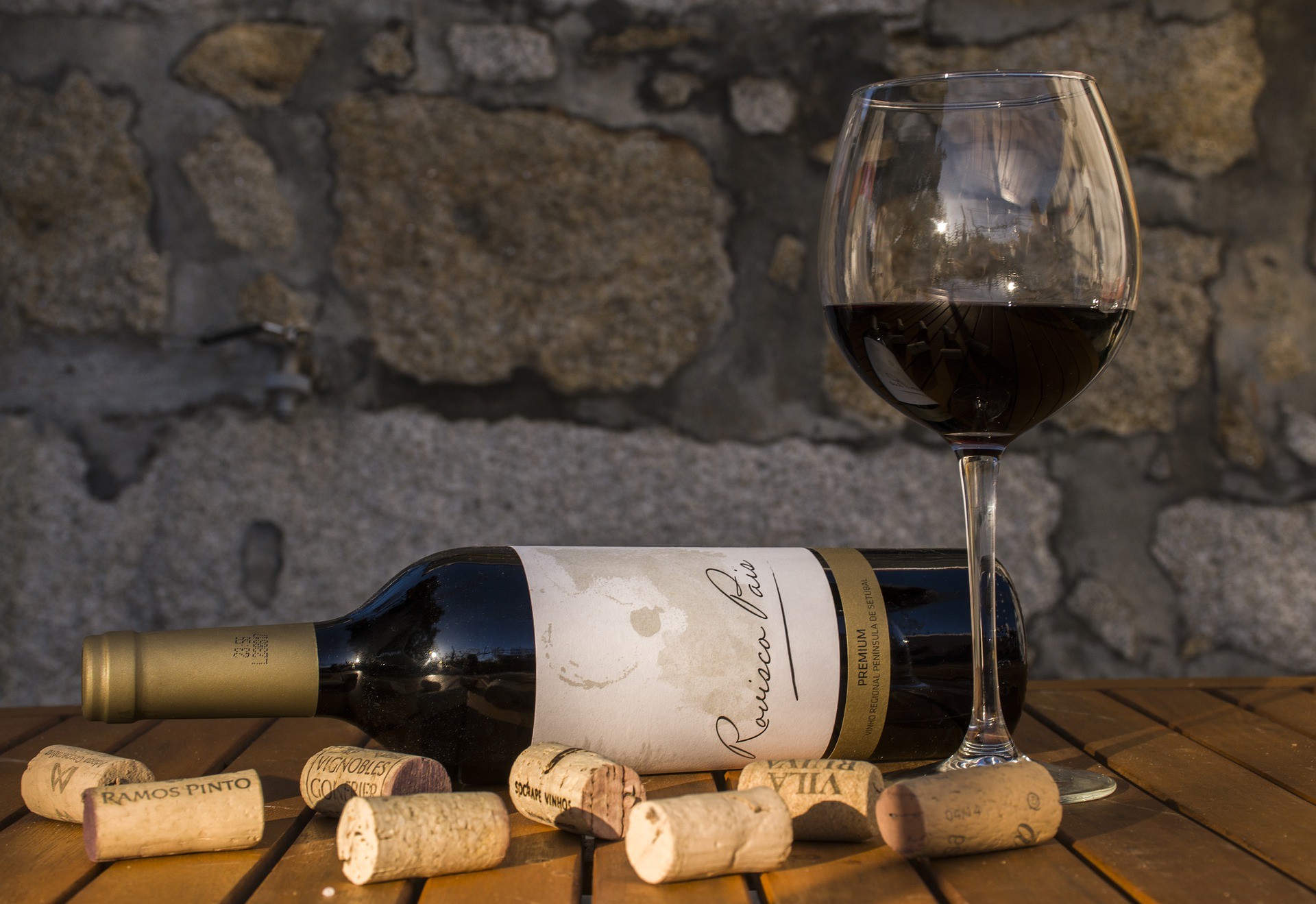 A importância da rolha do vinho