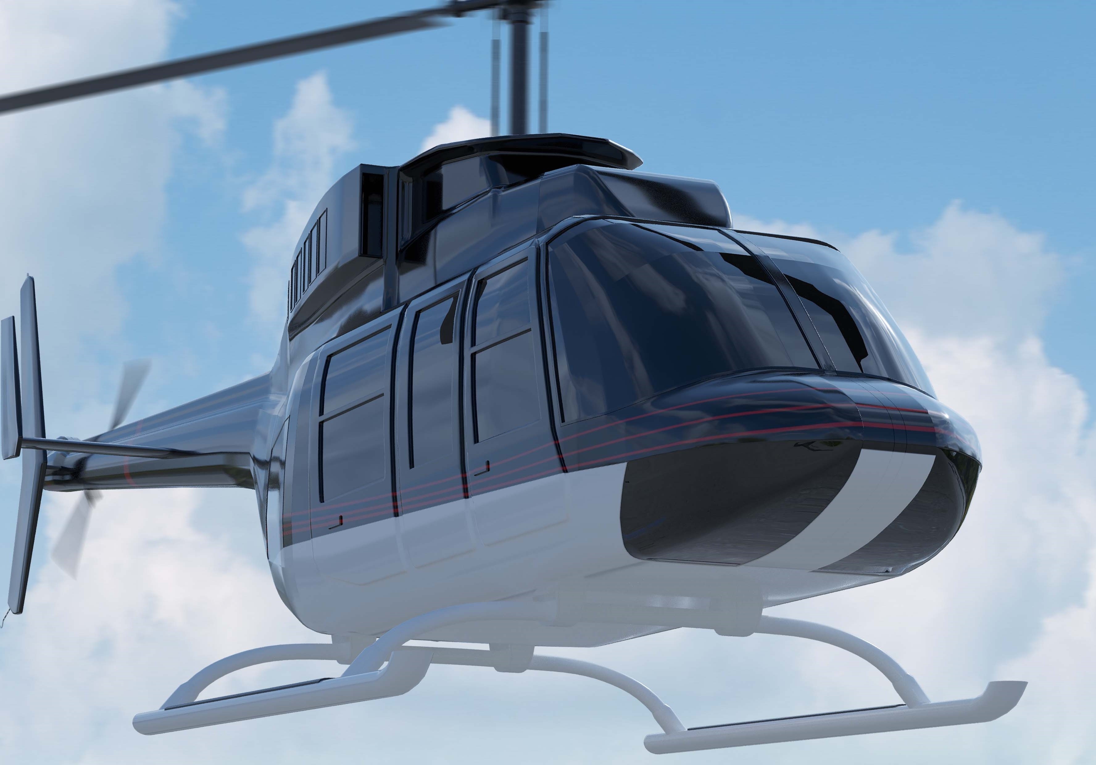 Prefeito sobrevoará a cidade junto com padre e pastor em helicóptero