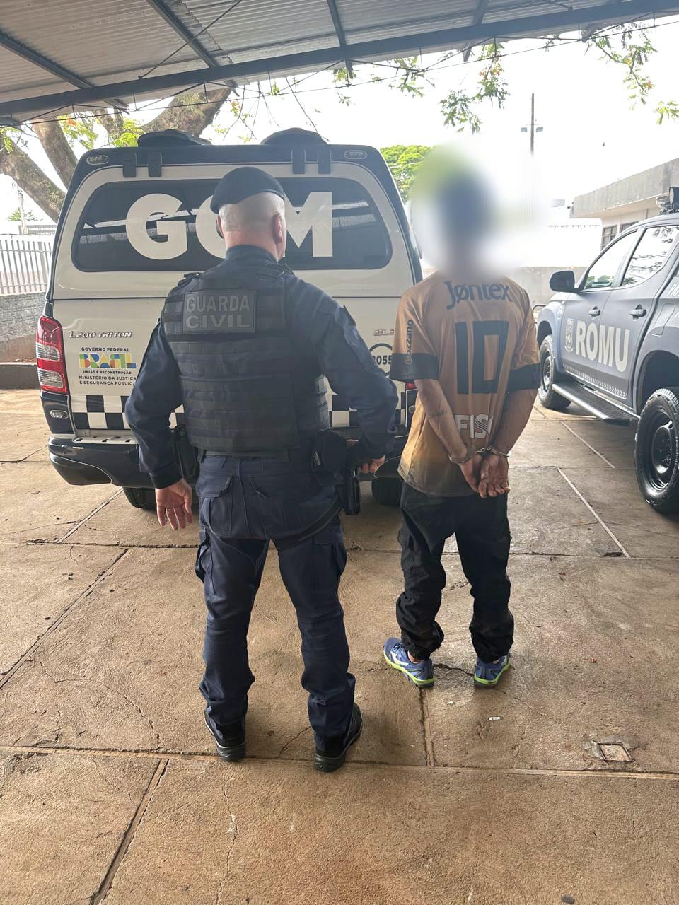 Guarda Civil prende homem por cárcere privado e violência doméstica