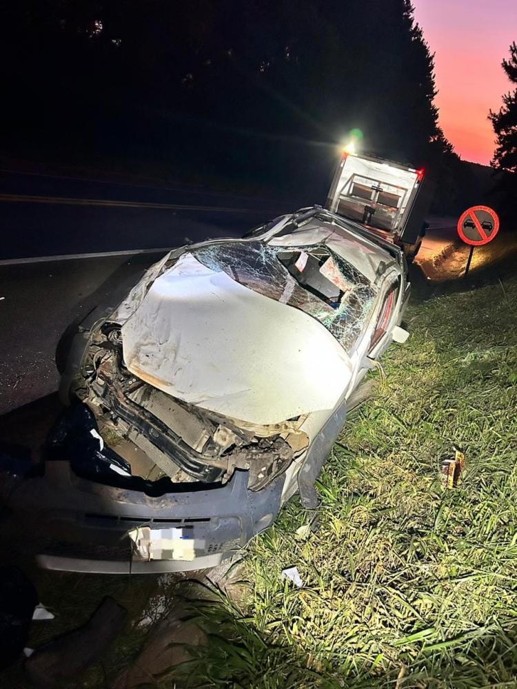 Peça de caminhão se solta e mata motorista na BR-153, em Ventania
