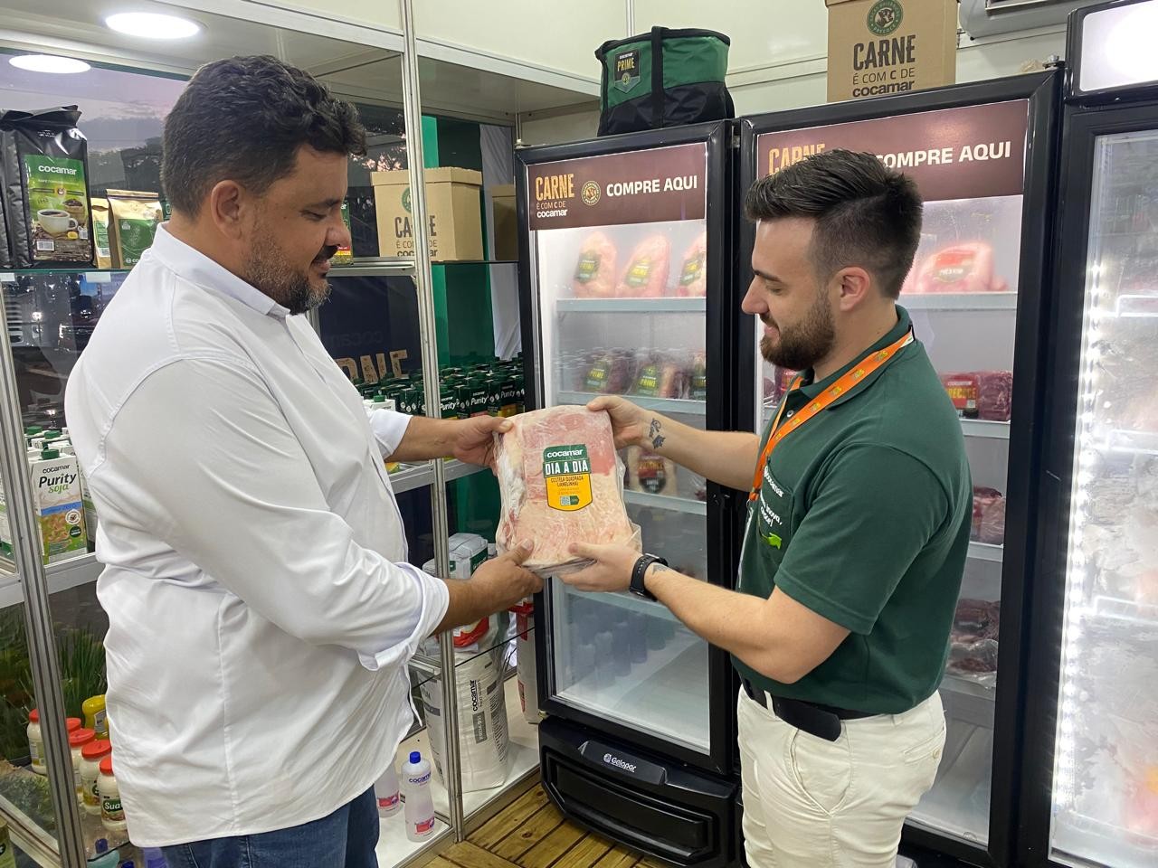 Carnes nobres são destaque no estande da Cocamar