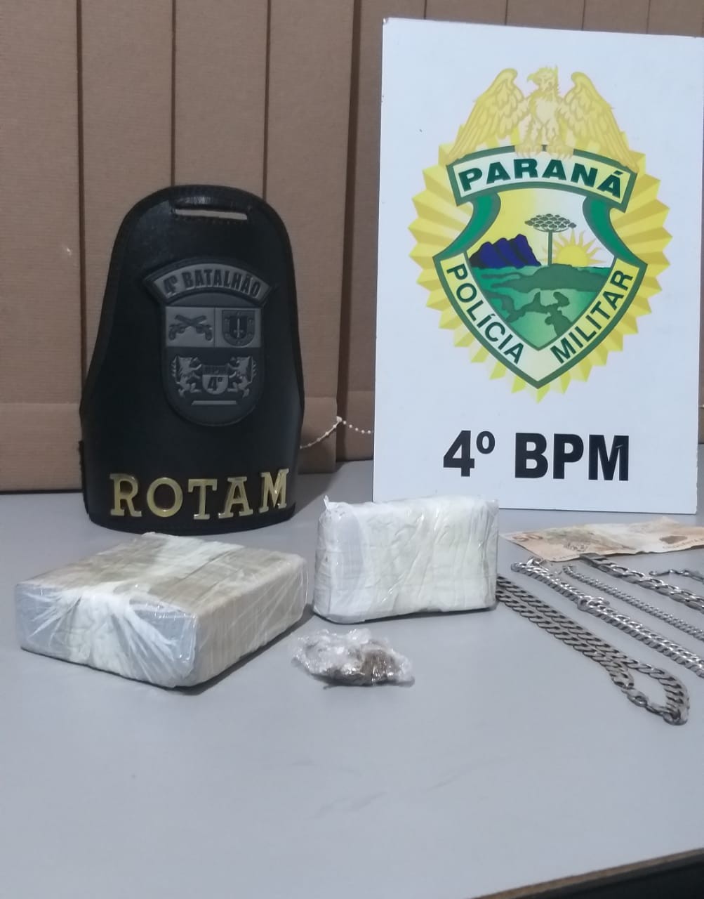 Duas pessoas são presas suspeitas de tráfico em Paiçandu