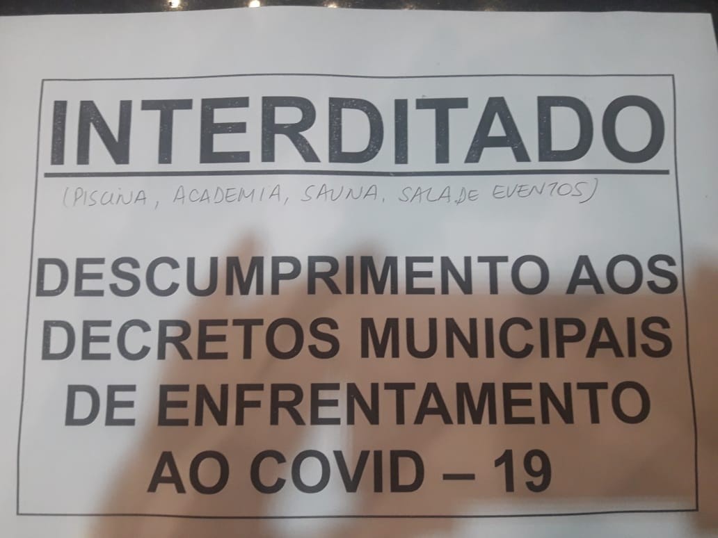 Hotel é interditado e multado em R$ 10 mil por promover festa em Maringá, diz Prefeitura