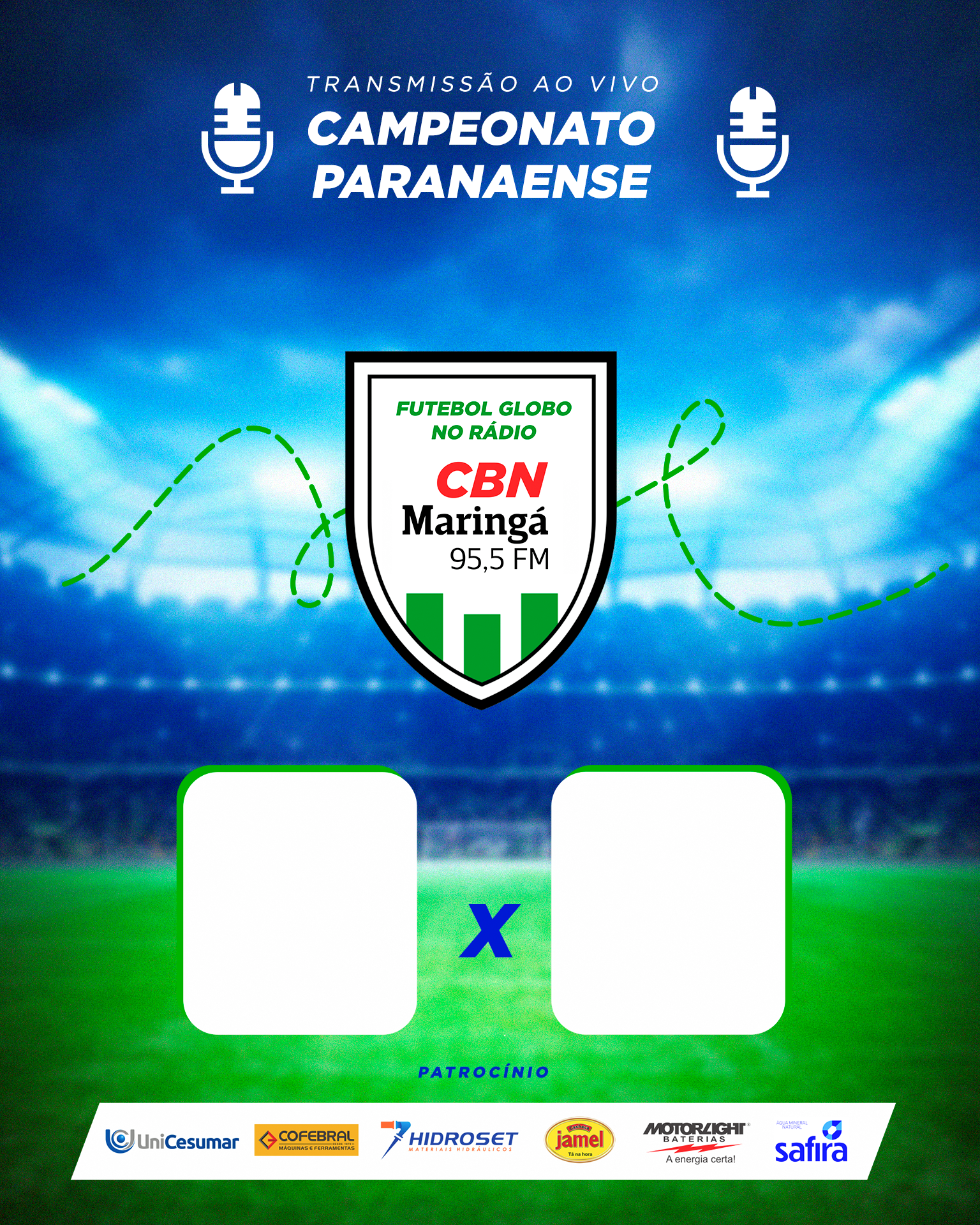 Equipes de Maringá entram em campo nesta quarta-feira (1º)