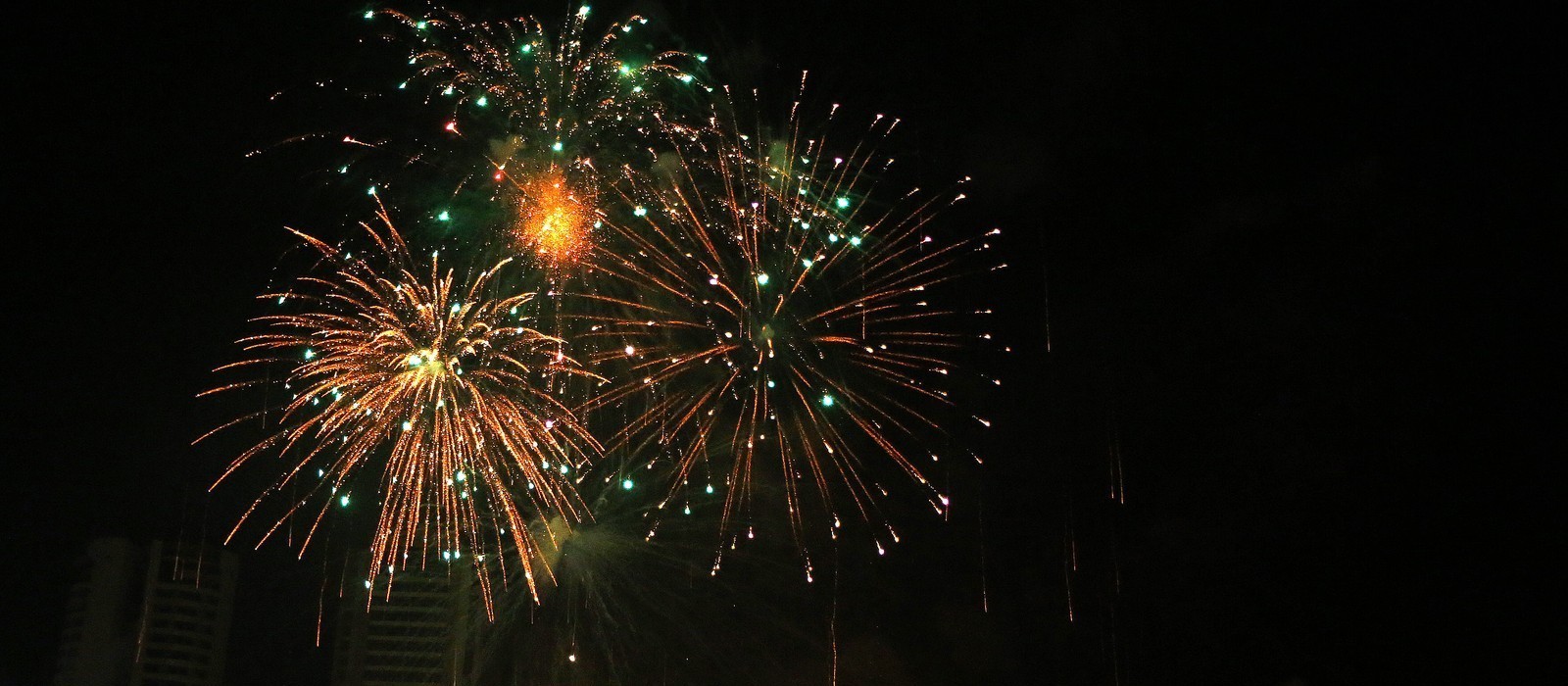 Maringá tem queima de fogos na virada