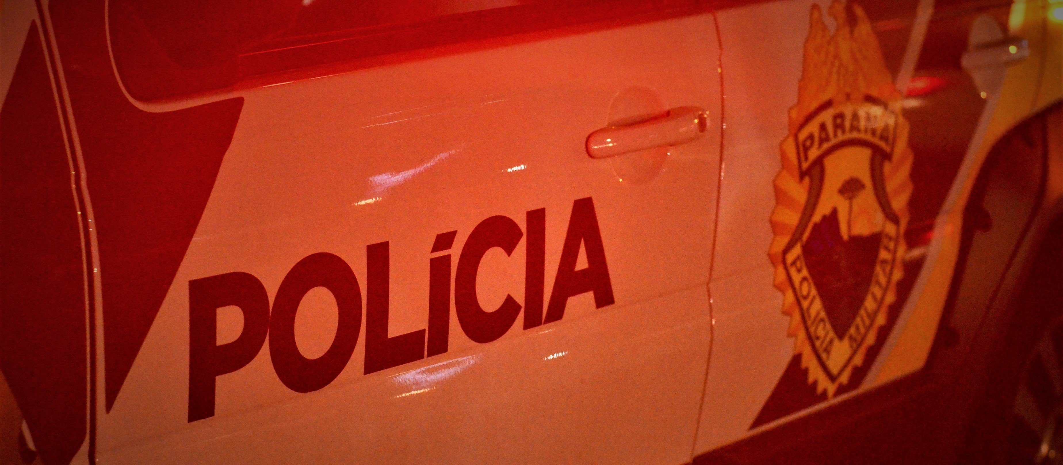 Policial militar fica ferido após viatura atropelar animal